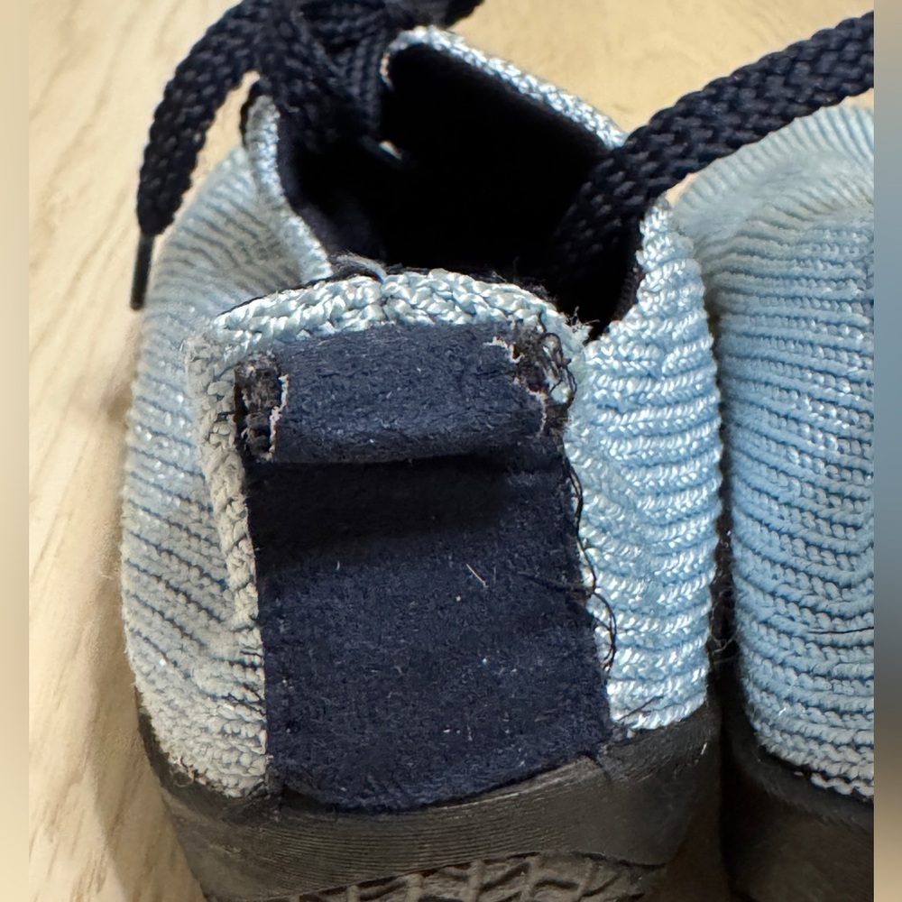 A'rcopedico sneakers blue lace up shoes knitted euro 39 US 8 8.5 - Picture 4 of 7